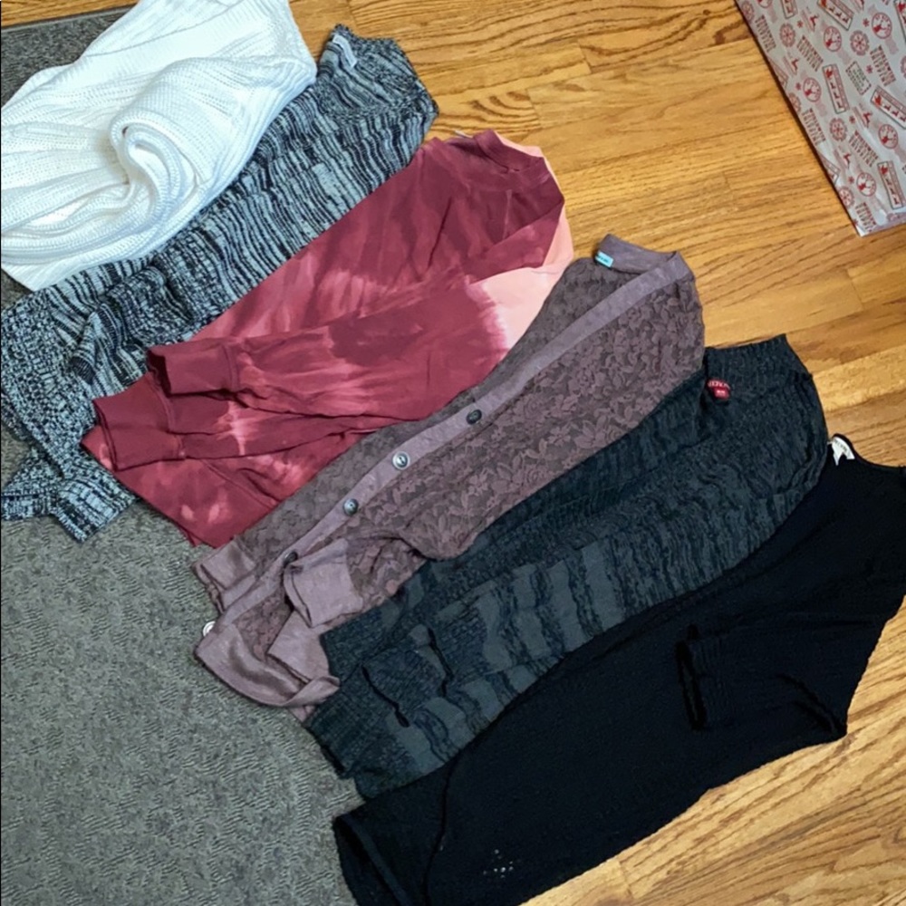 Lot of sweaters